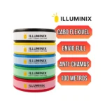 Cabo Flexivel 2,5mm Rolo Com 100 Metros 750v Fio Unipolar Cor Preto - Imagem 3