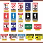 Placas Gerais de Sinalização (Várias Opções) - Imagem 3